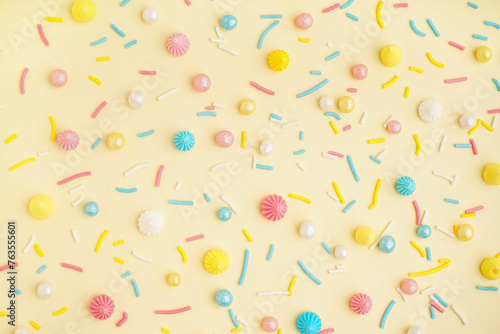 Sweet colorful sprinkles sc...