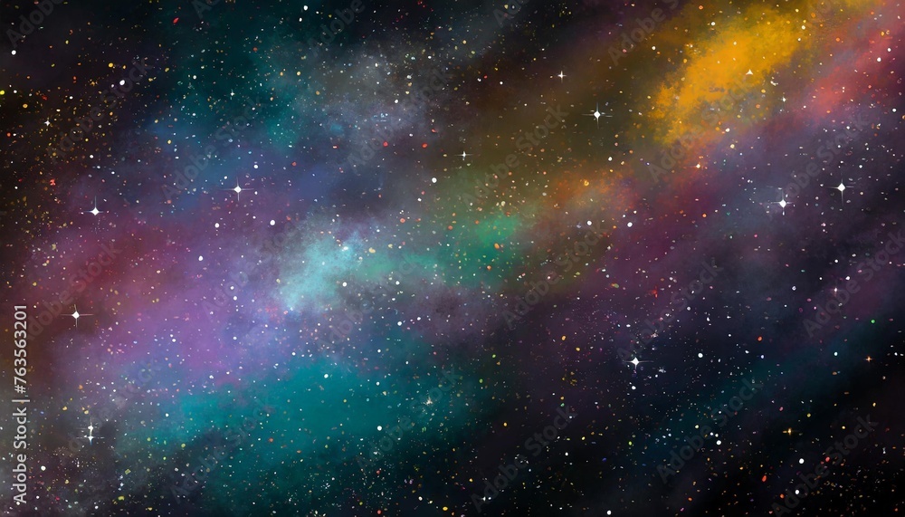starry outer space background texture colorful starry night sky outer space background