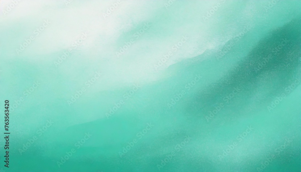 mint green and seafoam gradient background that blends subtle shading and textures into an intriguing visual effect wallpaper background - obrazy, fototapety, plakaty 