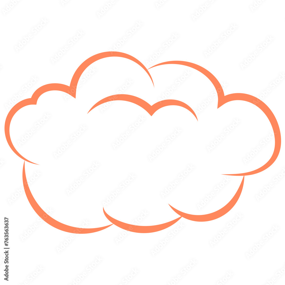 Minimalist Line Cloud Minimalist Line Cloud