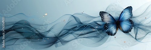 Butterfly background.