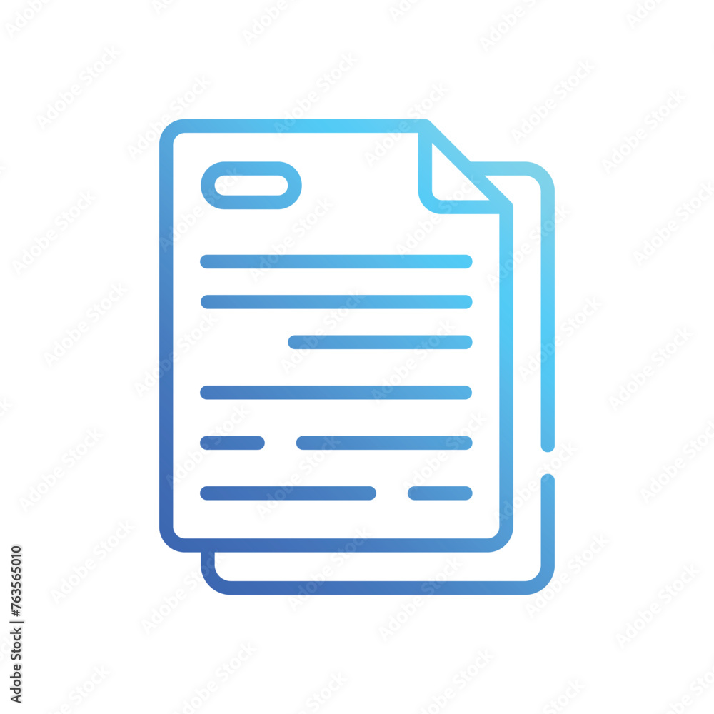 Document icon design vector illustration Document icon design vector illustration