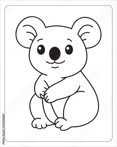 Cute Animal Vector  Animals Coloring Pages  Farm Animals