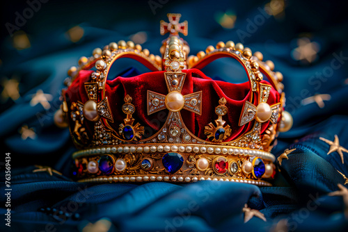 golden crown of the monarch