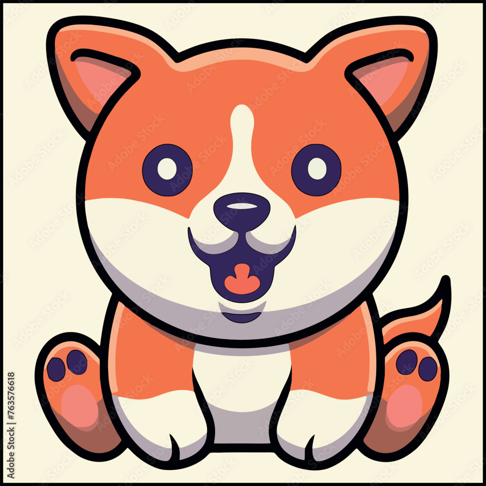 Obraz premium Sadie color vector illustration