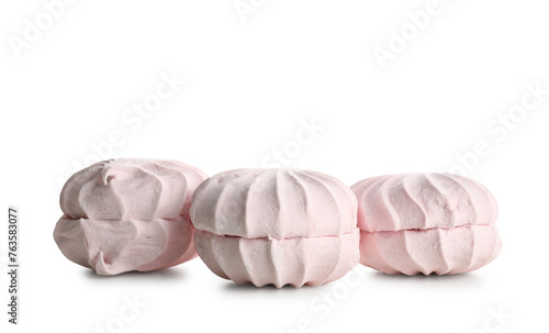 Three pink marshmallow zeph...