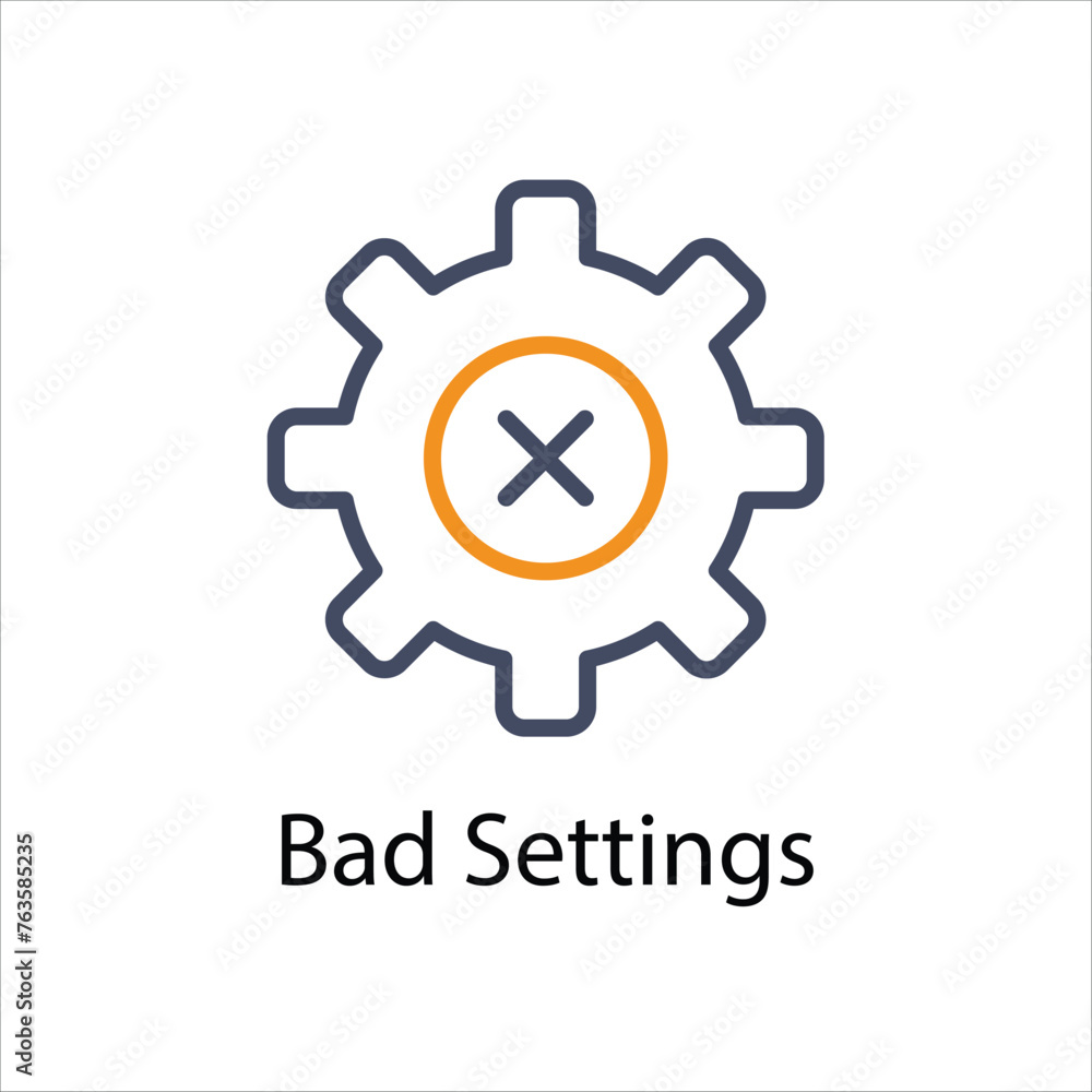 Bad Settings icon