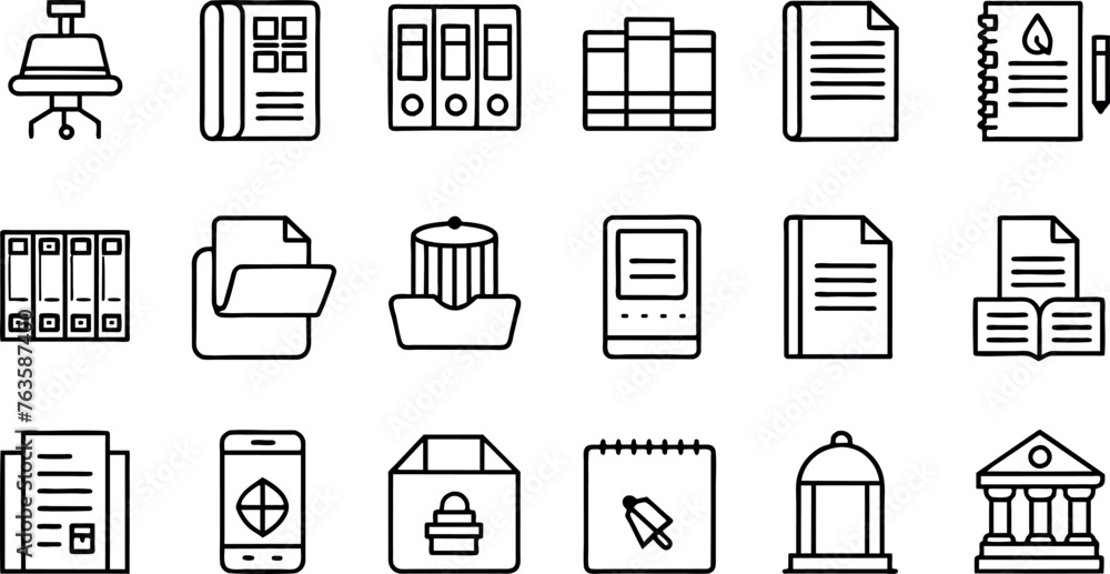 Document - vector icon Document - vector icon