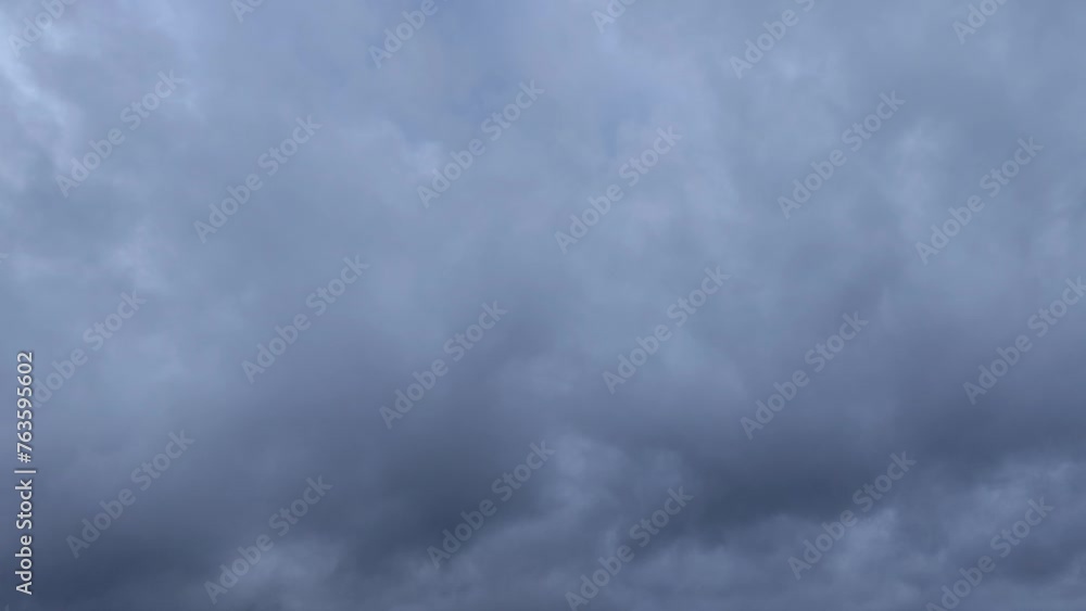 Gray sky with cumulus clouds Gray sky with cumulus clouds