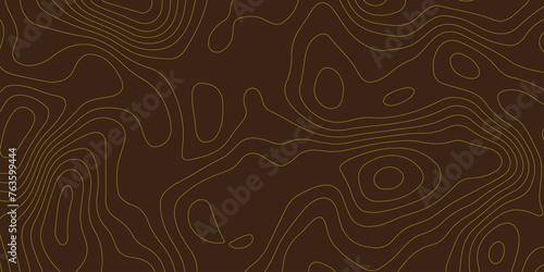 Topographic pattern texture. Old topographic Map. Geographic mountain topography vector illustration.