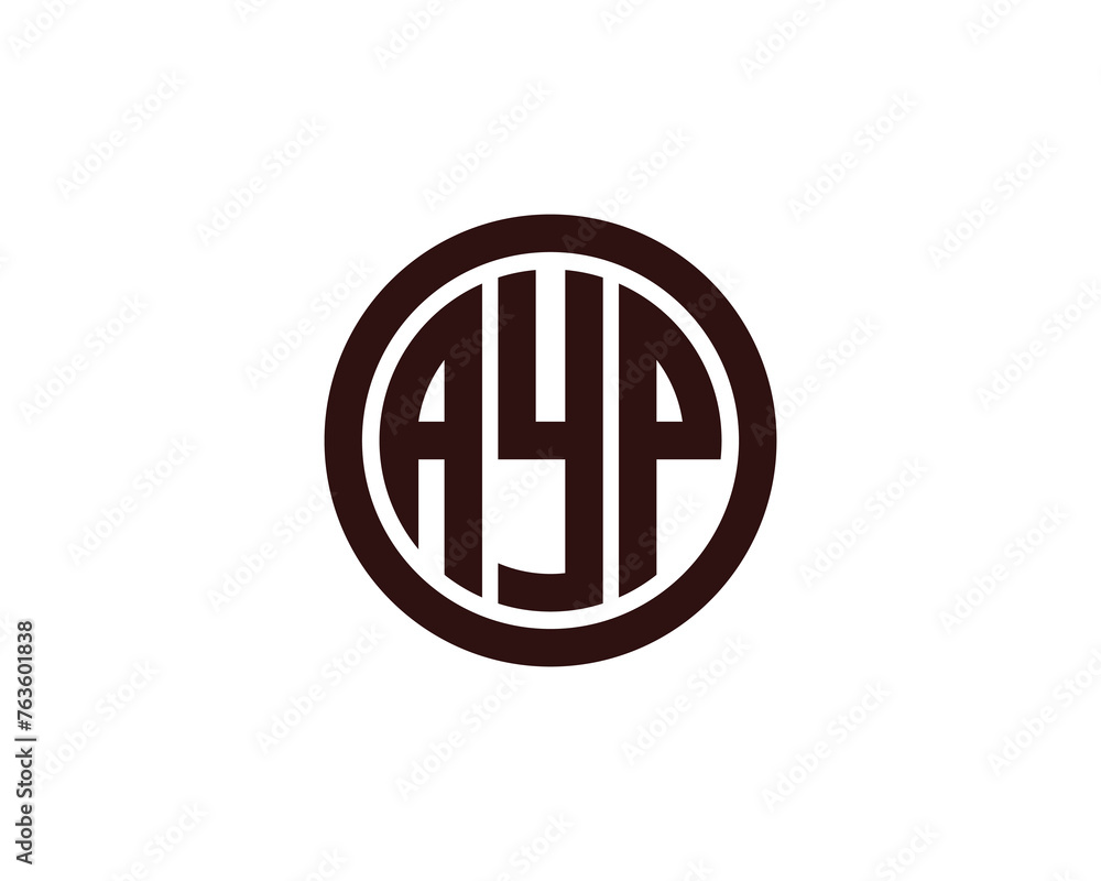 AYP logo design vector template AYP logo design vector template