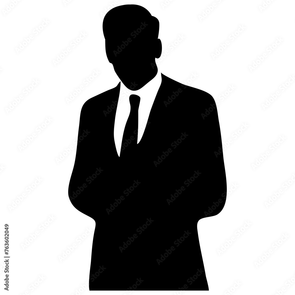 Business Man Silhouette Business Man Silhouette