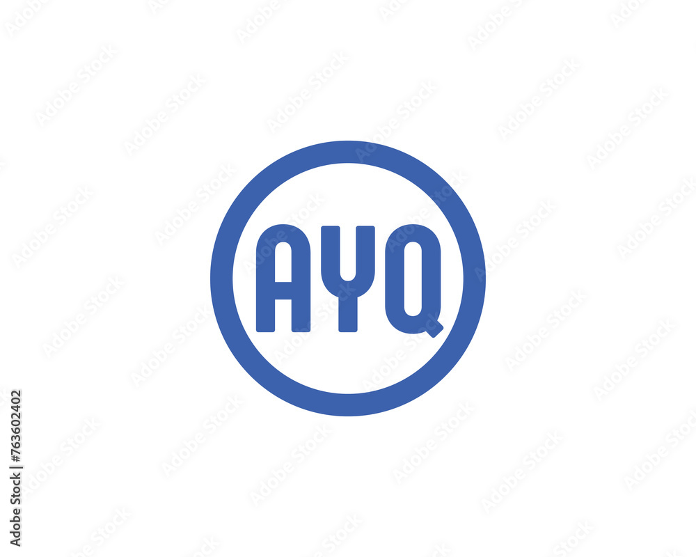 AYQ logo design vector template AYQ logo design vector template