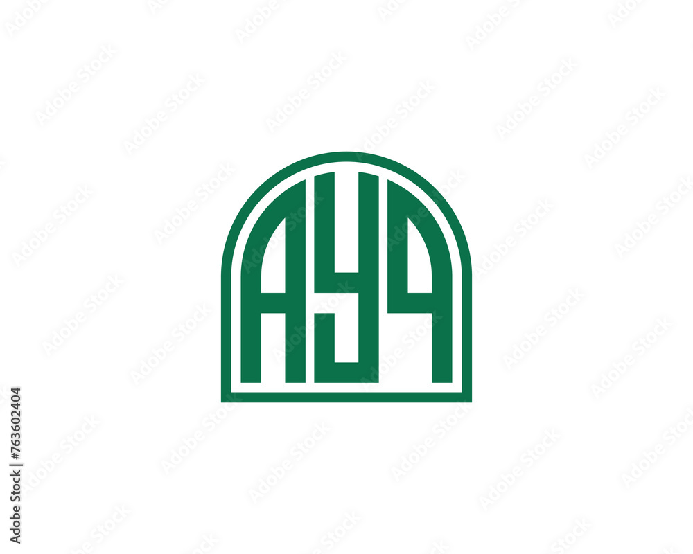 AYQ logo design vector template AYQ logo design vector template