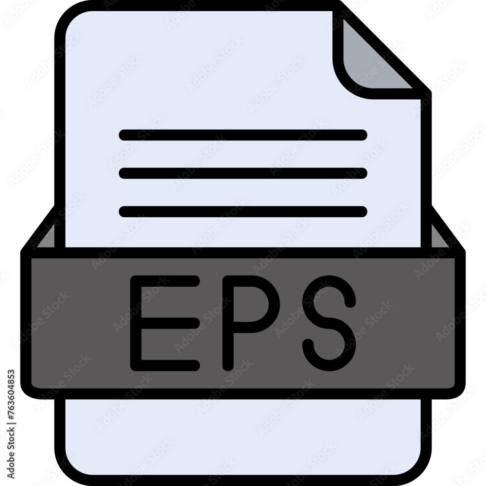 EPS File Format Vector Icon Design EPS File Format Vector Icon Design