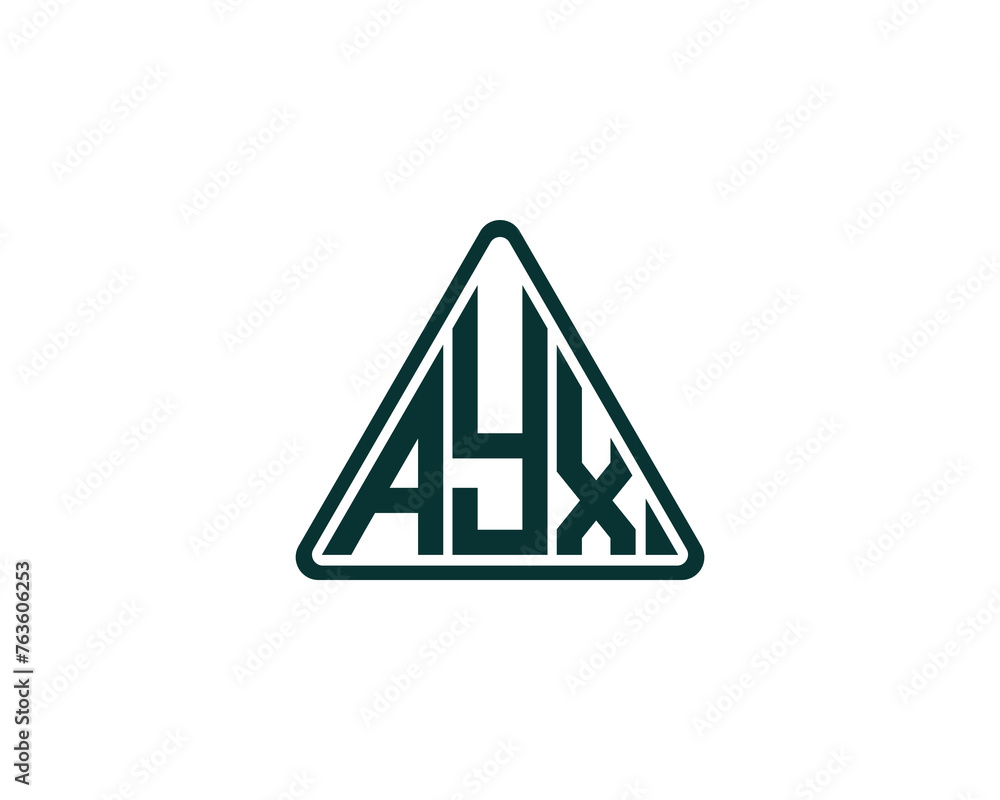 AYX Logo design vector template AYX Logo design vector template