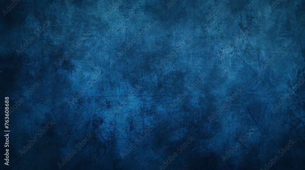 Dark blue painted wall texture for backdrop