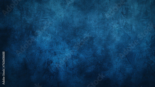 Dark blue painted wall texture for backdrop