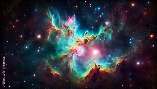 background with space