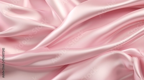 Smooth elegant pink silk or satin texture background