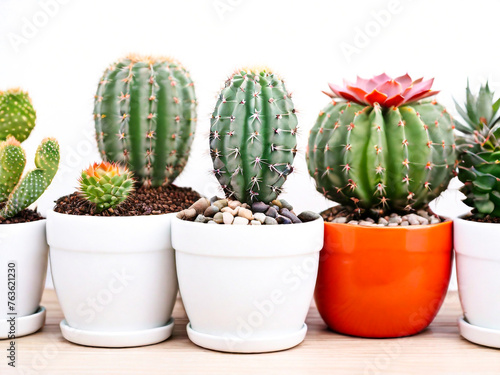 cactus isolated on a white background 