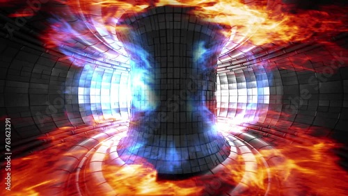 Fusion Power Reactor Seamless loop