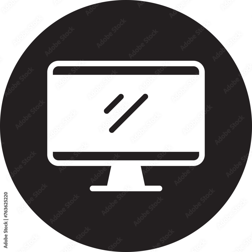 computer glyph icon computer glyph icon