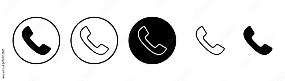 Call icon vector isolated on white background. Phone icon vector. mobile phone. telephone icon Call icon vector isolated on white background. Phone icon vector. mobile phone. telephone icon