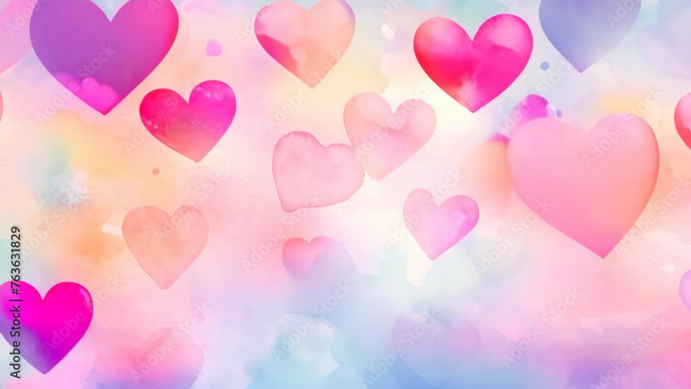 Mini heart element with light and bokeh abstract background. Mini heart element with light and bokeh abstract background.
