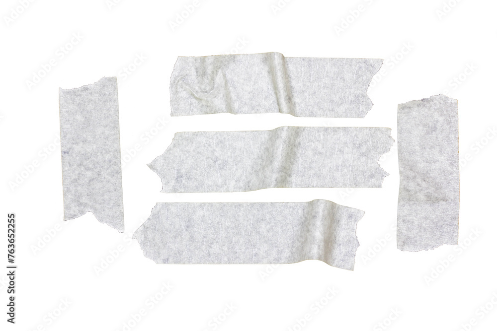 Obraz premium Masking tape isolated on white background, clipping path