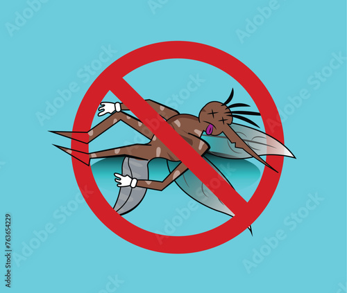 dengue mosquito illustration