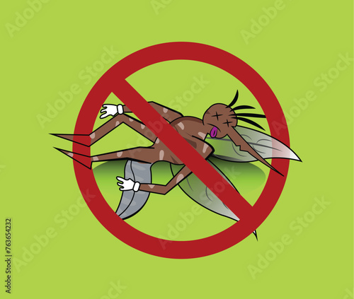 dengue mosquito illustration