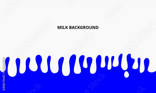 illustration of dripping milk full background