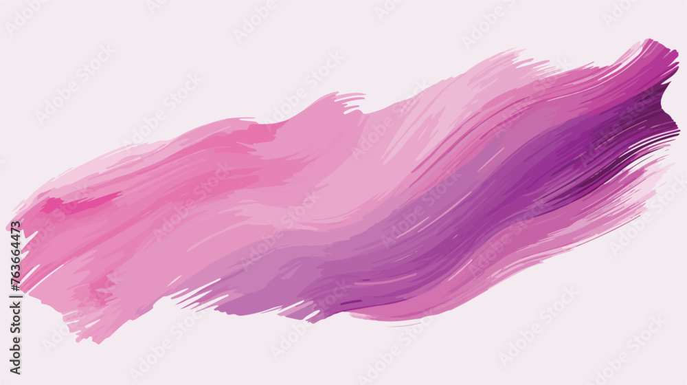 Thick pink and purple acrylic oil paint brush strok