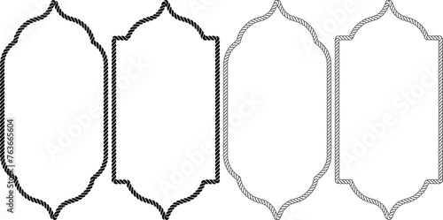 Islamic style frame rope set