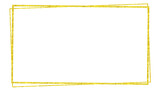 金箔フレーム枠　飾り枠　飾り罫　見出し　囲み　タイトル　シンプル　和風　キラキラ　高級感　グリッター　ラメ　四角　細い　年賀　16:9