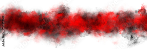 red and black smoke elements