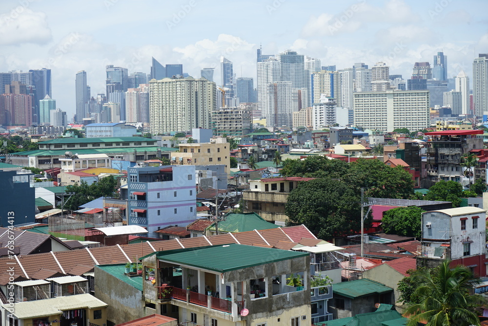 Naklejka premium Manila