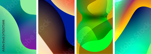 Abstract colors. Abstract backgrounds for wallpaper, business card, cover, poster, banner, brochure, header, website