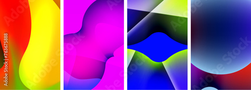 Abstract colors. Abstract backgrounds for wallpaper, business card, cover, poster, banner, brochure, header, website