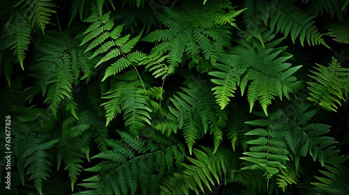 leafy green fern background