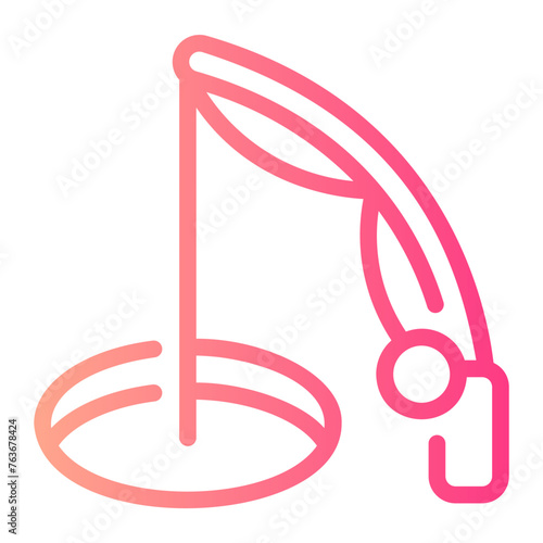 winter Line Gradient Icon