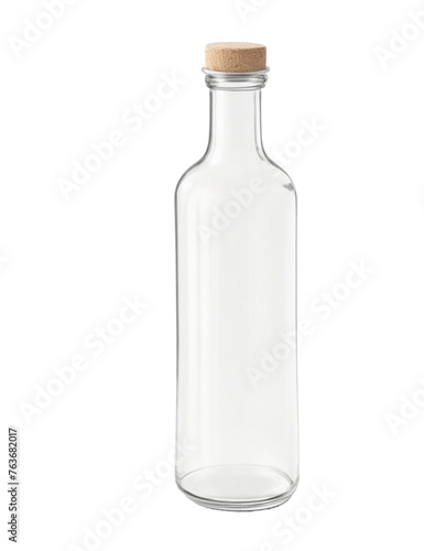 Blank Glass Bottle Transparent Background PNG