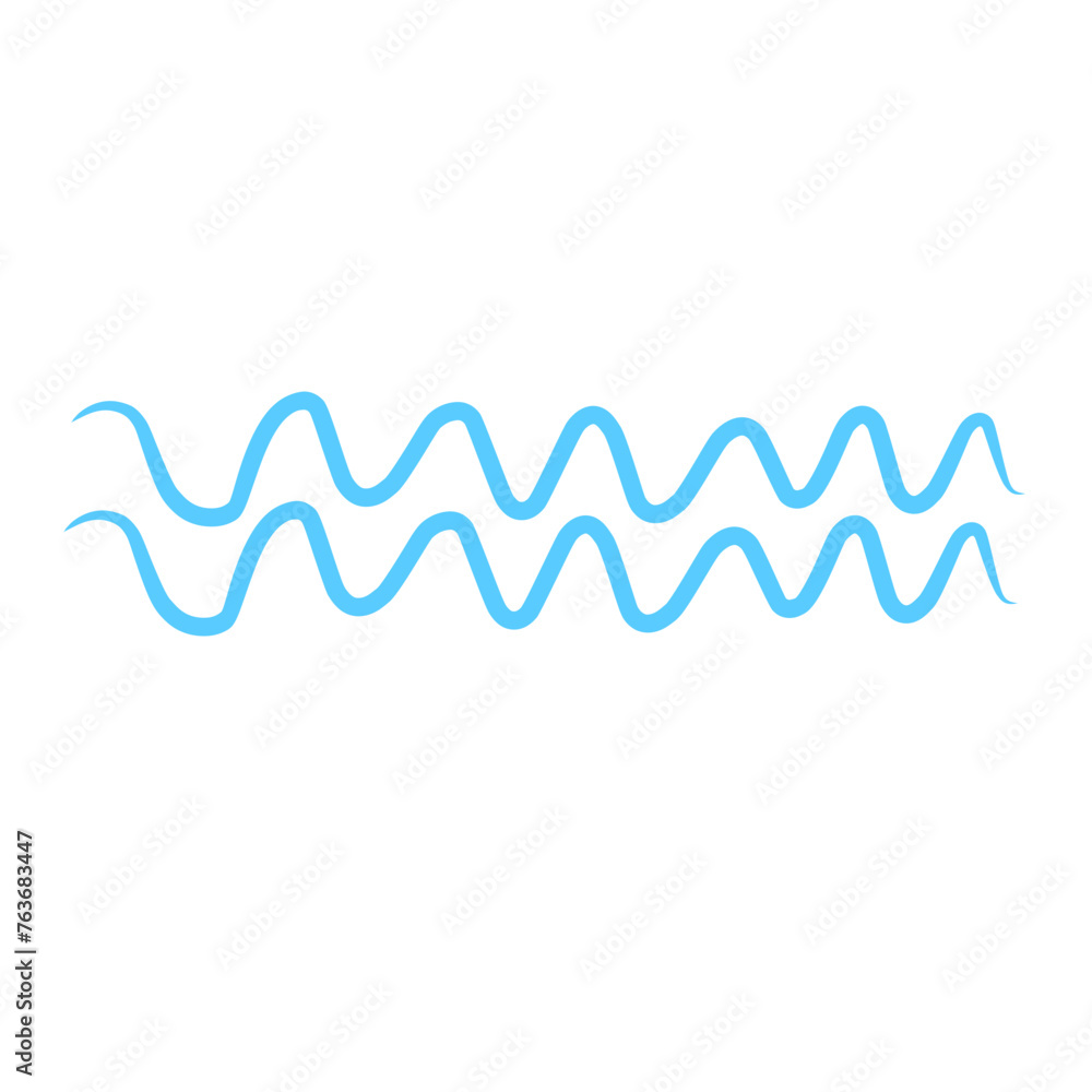 sea ​​wave vector element