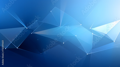 Blue elegant background with white lines and light sky blue color