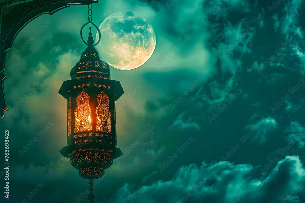 Lantern Islamic with mosque for Ramadan Kareem and eid mubarak. Islamic lantern and Half Moon pattern, background. and illustration
Lantern Islamic with mosque for Ramadan Kareem and eid mubarak. Islamic lantern and Half Moon pattern, background. and illustration