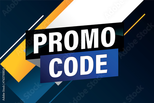 promo code poster banner graphic design icon logo sign symbol social media website coupon

