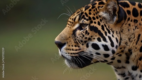 close up of leopard