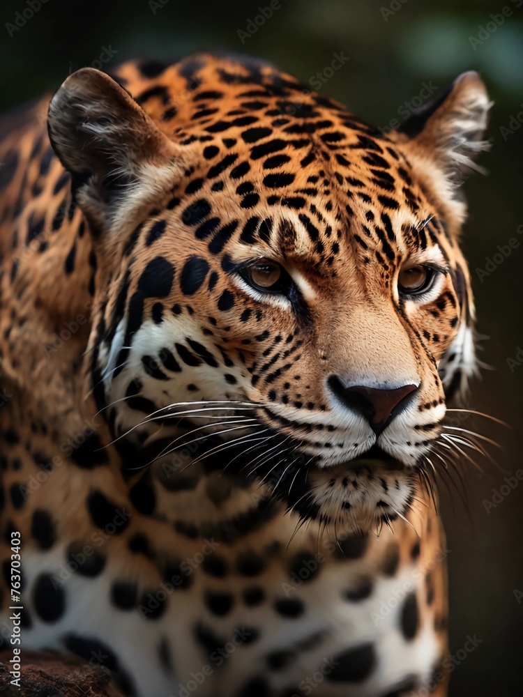 Obraz premium portrait of a leopard