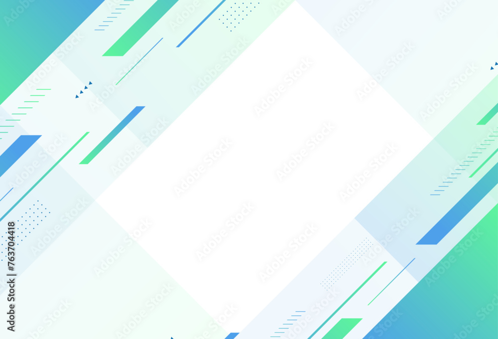 Abstract geometric background, green and blue gradient, slash . Modern background Abstract geometric background, green and blue gradient, slash . Modern background